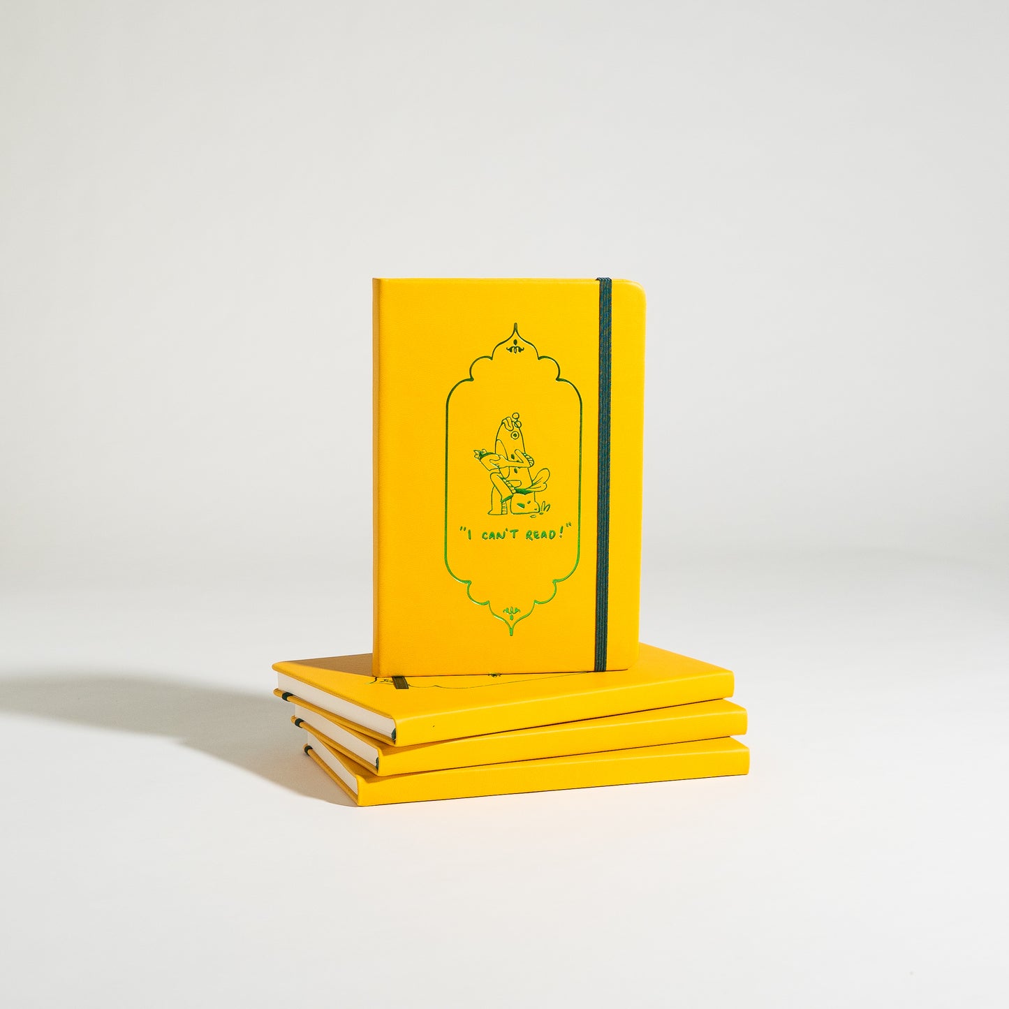 A5 "I Can't Read" PU Leather Sketchbook