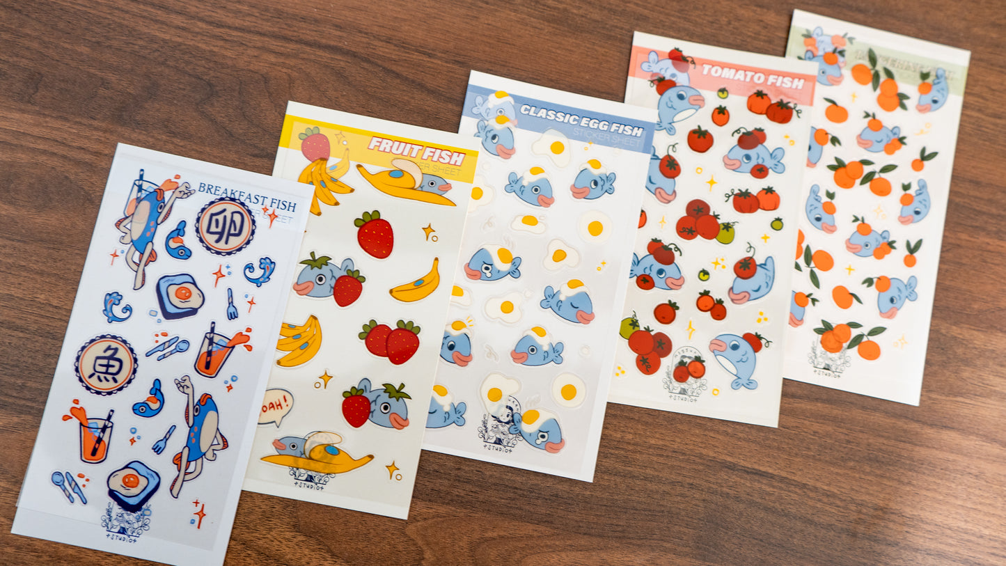 PVC Sticker Sheets