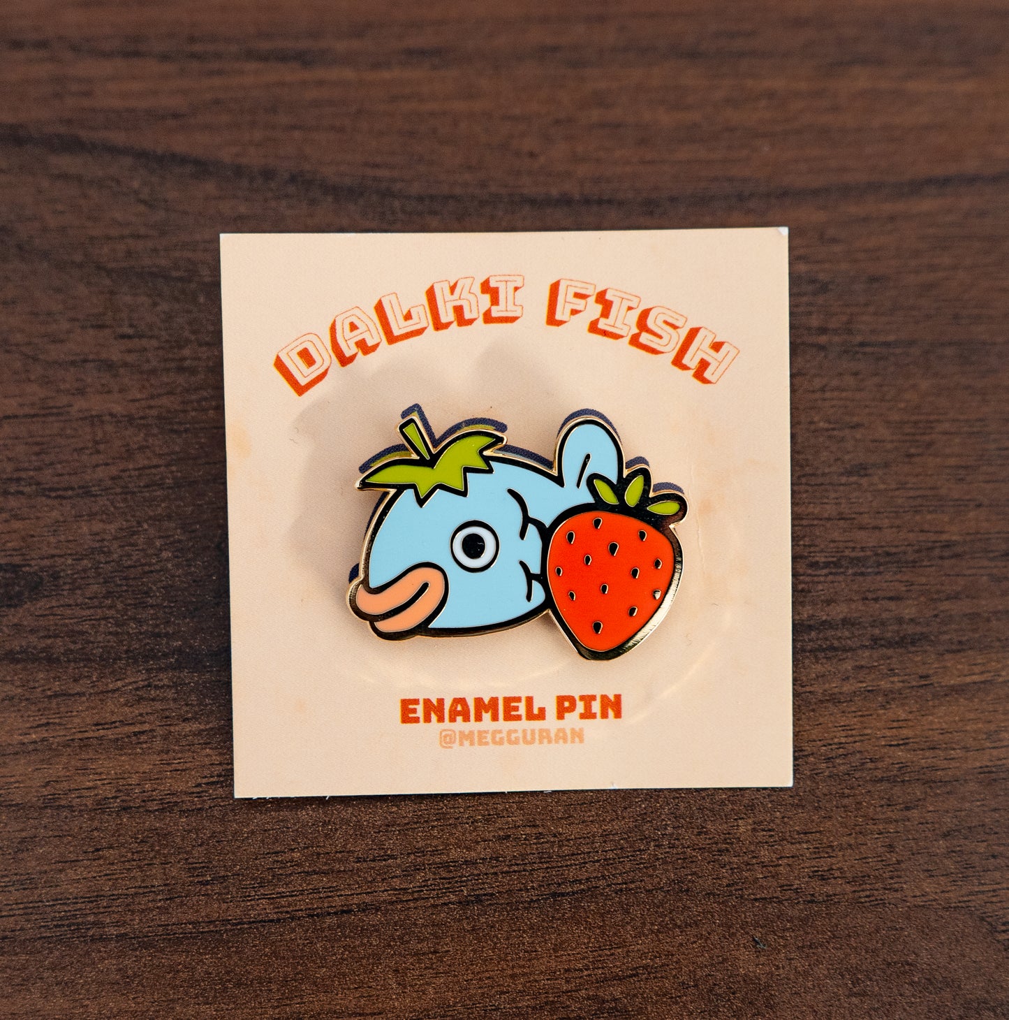 Fruit Fish Enamel Pin
