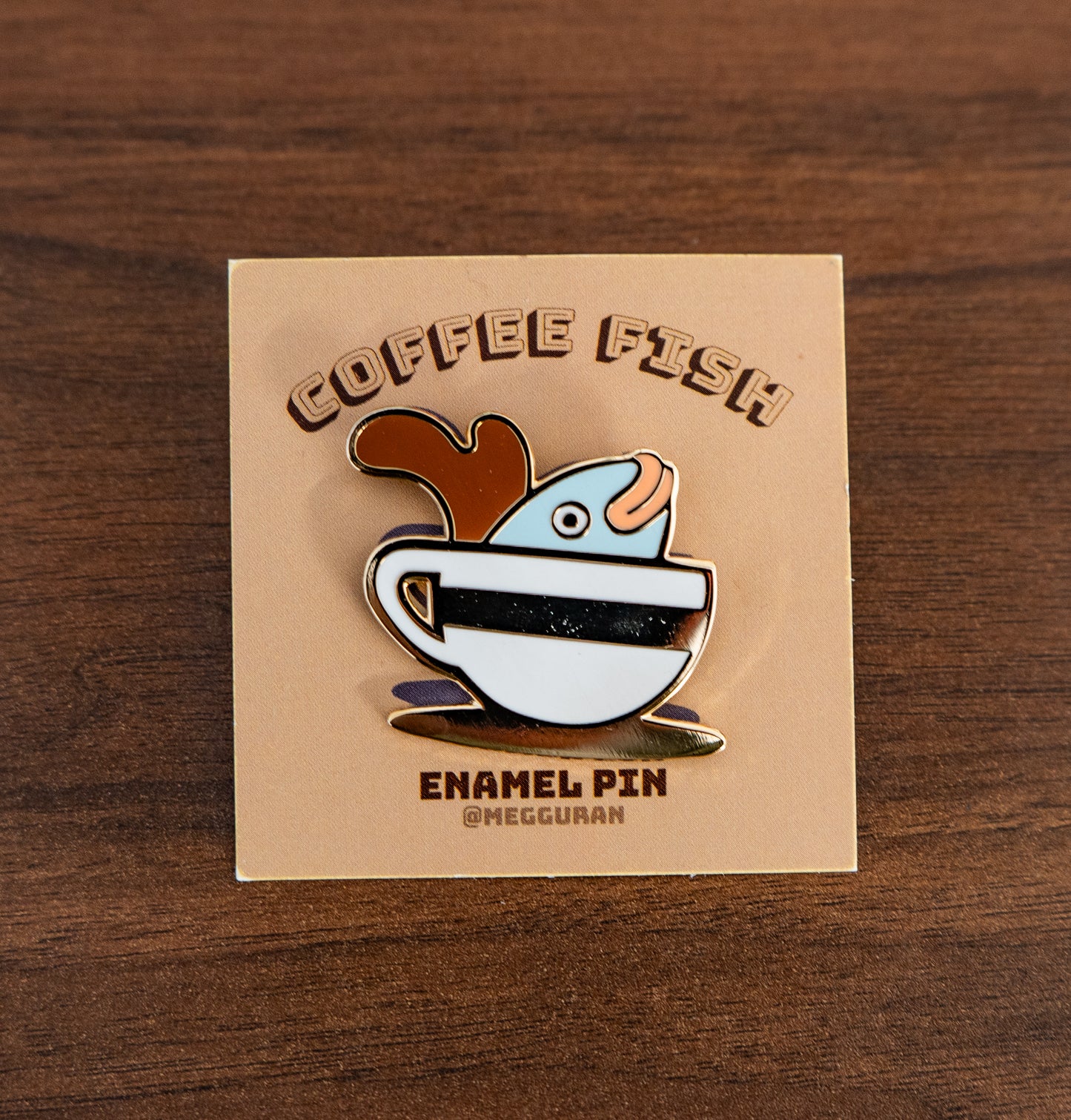 Fruit Fish Enamel Pin