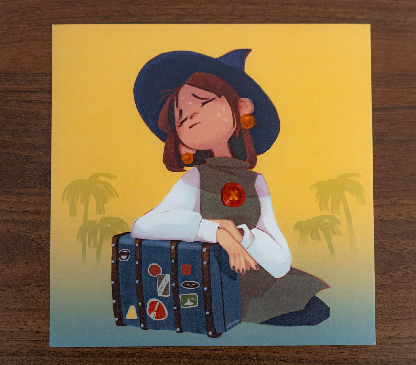 8x8 Los Angeles Witch Print