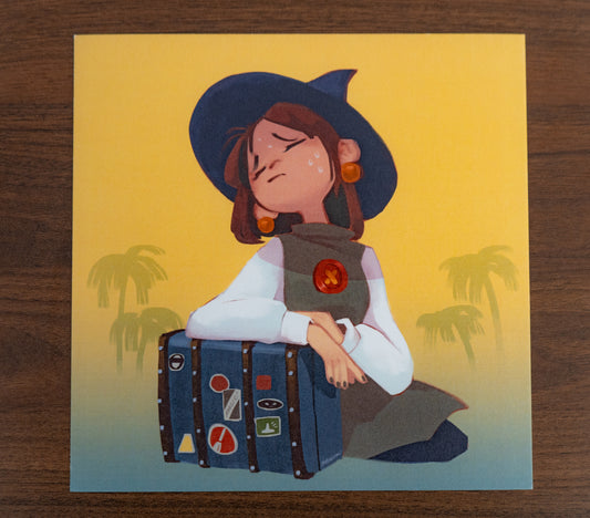 8x8 Los Angeles Witch Print