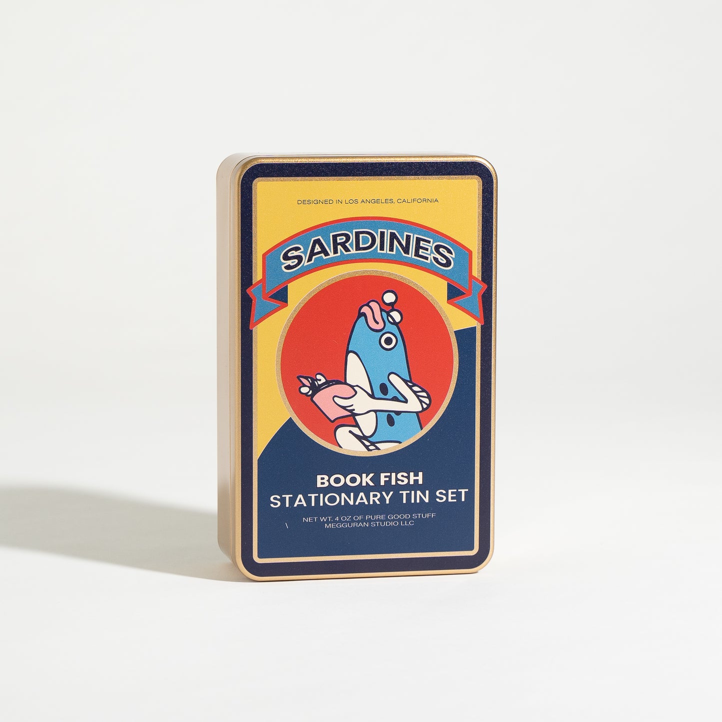 Book Fish "Stationary" Tin Set