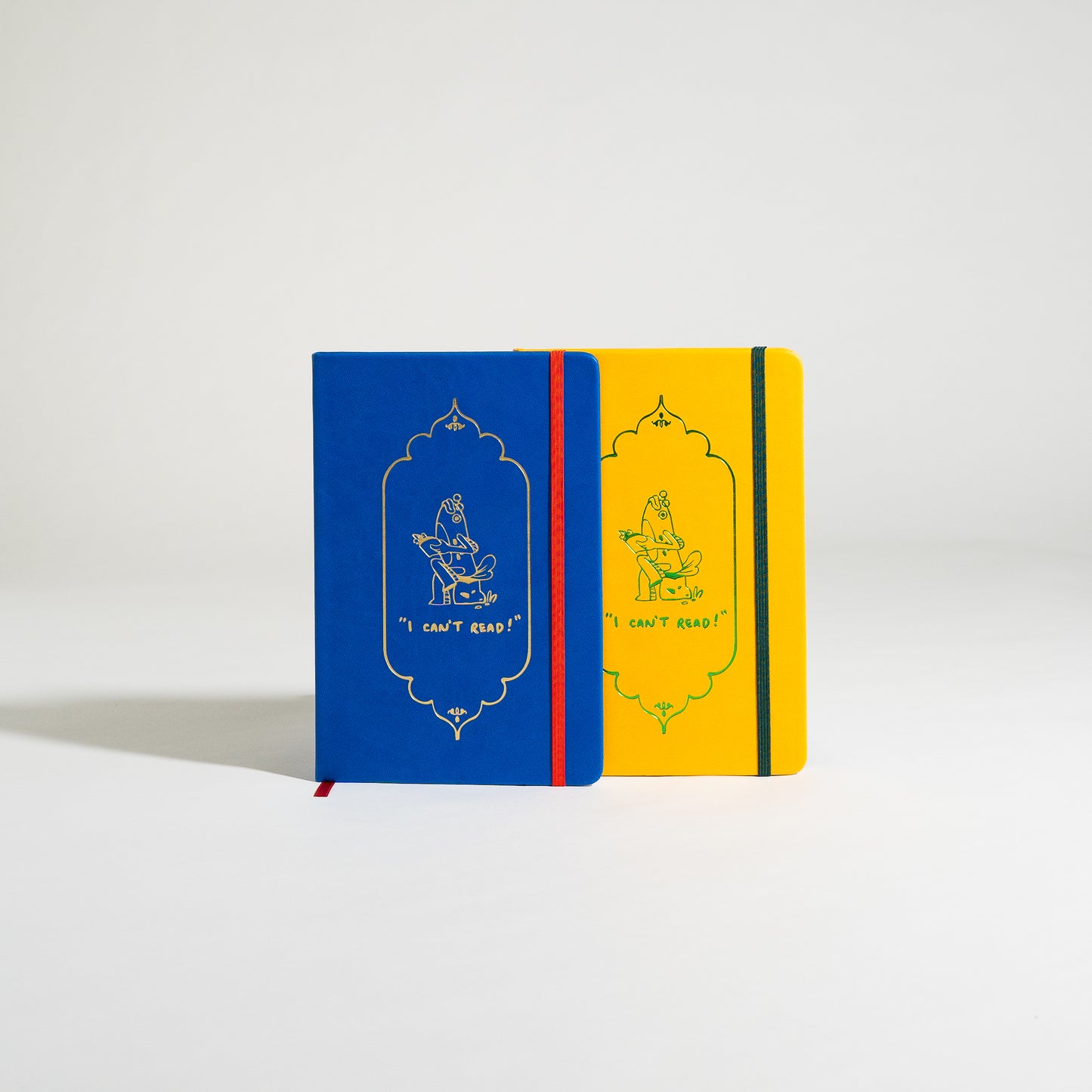 A5 "I Can't Read" PU Leather Sketchbook